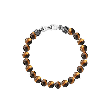 Men's Centauro Tigers Eye 8mm Bead Bracelet