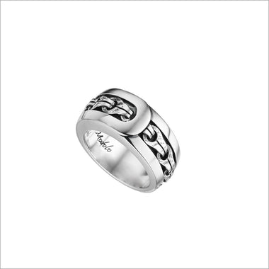 Aura White: Ring for men, timeless luxury”. – Corano Jewelry