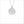 Medallion Rock Crystal Small Pendant in Sterling Silver