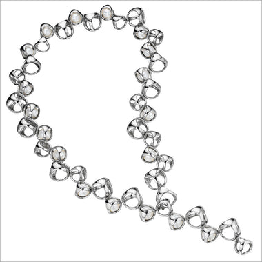 Icona Sterling Silver & Pearl Necklace