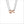 Linked By Love 2-Toned Necklace in Sterling Silver plated with Rose Gold