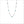 Icona Aquamarine 32" Necklace in Sterling Silver