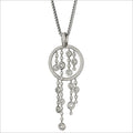 Tempia 18K White Gold & Diamond Necklace
