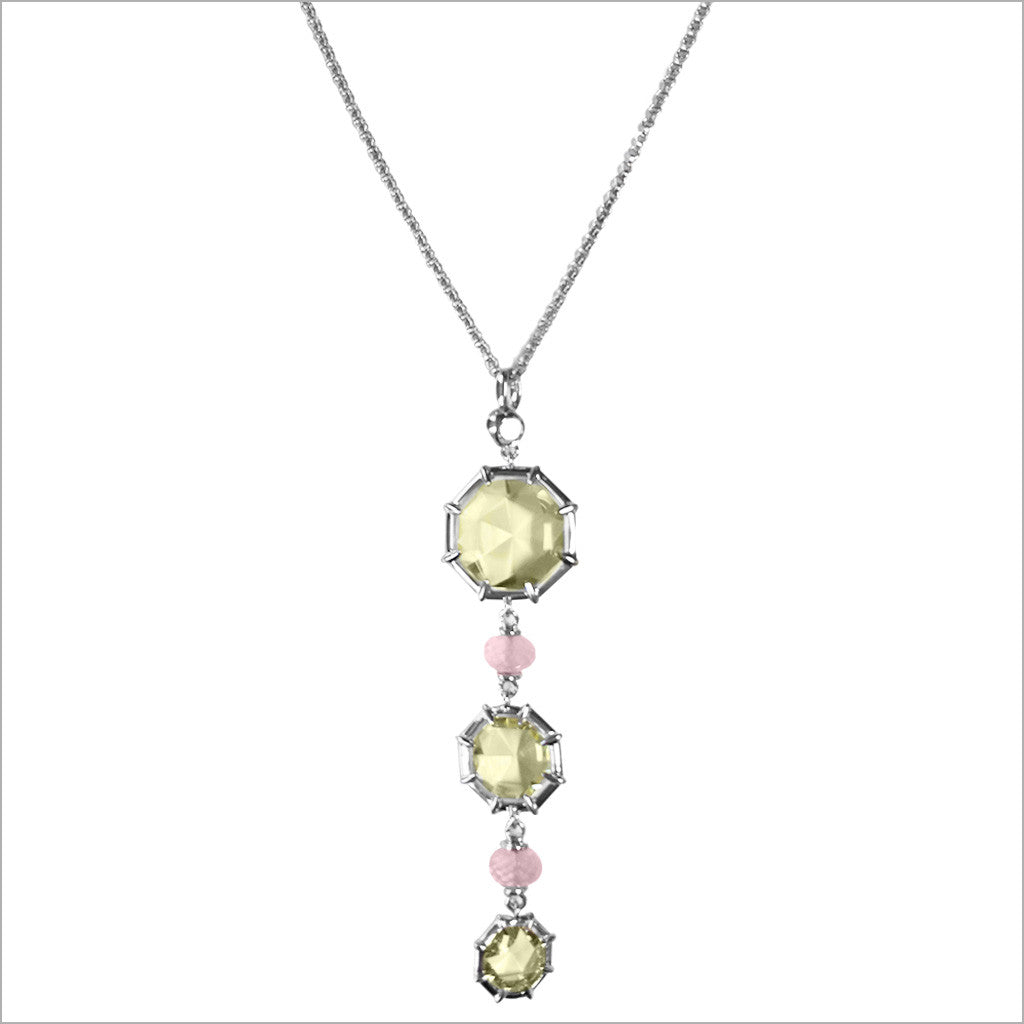 Icona Sterling Silver & Lemon Citrine Necklace