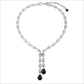Triadra 18K Gold & Black Onyx Necklace with Diamonds @7.23ctw