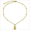 Triadra 18K Yellow Gold & Diamond 18" Necklace