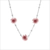 Lolita Pink Quartz Sterling Silver Necklace