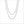 Diamanté Sterling Silver & 18k Rose Gold Plated 42" Necklace