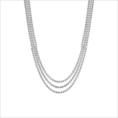 Diamanté Sterling Silver 18