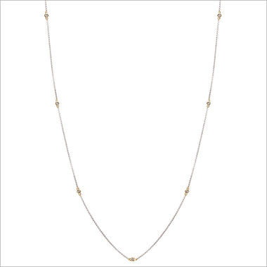 Diamanté 18K Gold & Silver 42