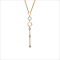 Eterno 18K White and Yellow Gold & Diamond Necklace