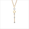 Eterno 18K White and Yellow Gold & Diamond Necklace