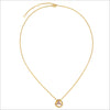 Triadra 18K Gold & Amethyst Necklace