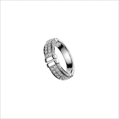 Quadria 18K White Gold & Diamond Ring