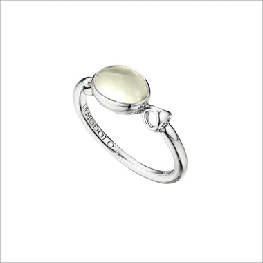 Lolita Green Amethyst Ring in Sterling Silver