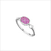 Lolita Pink Sapphire & Sterling Silver Ring