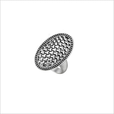 Ricamo Sterling Silver Ring