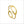 Allegra 18K Yellow Gold Stackable Ring