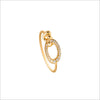 Nodo 18K Yellow Gold & Diamond Ring
