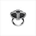 Favola 18K White Gold & Black Onyx Ring with Diamonds
